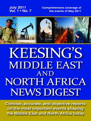 cover image of Keesing's Middle East and North Africa News Digest, July 2011